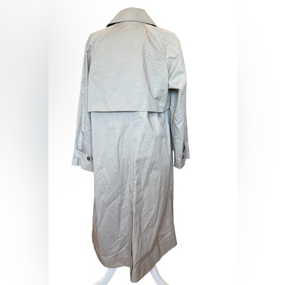 Everlane The Long Maxi Mac Trench Coat Stone M - Picture 6 of 13